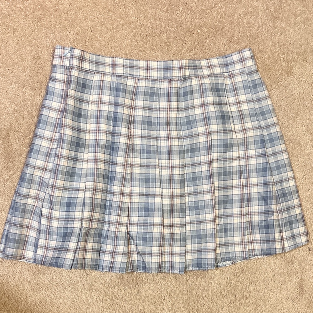 Dolls Kill Love + Harmony pleated plaid mini skirt